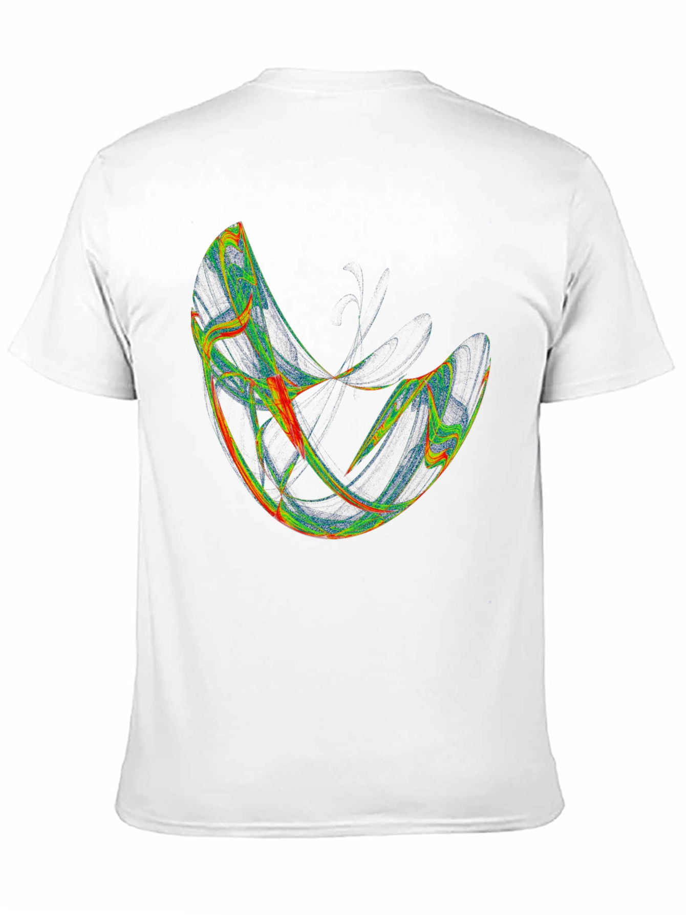 Abstract Graphic Black T-Shirt