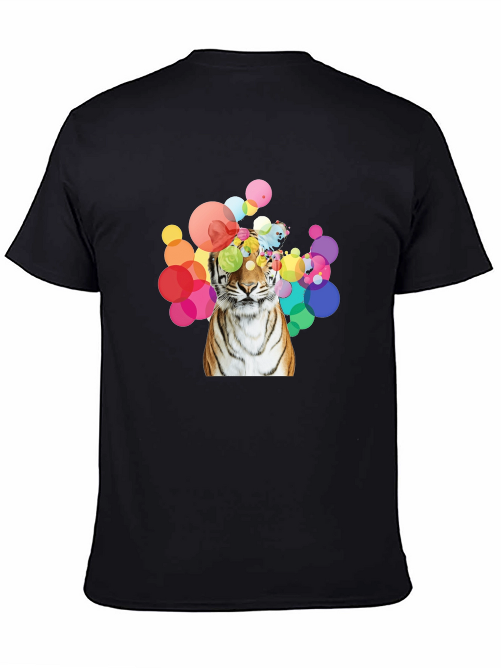 Tiger Graphic Tee - Mens Black T-Shirt