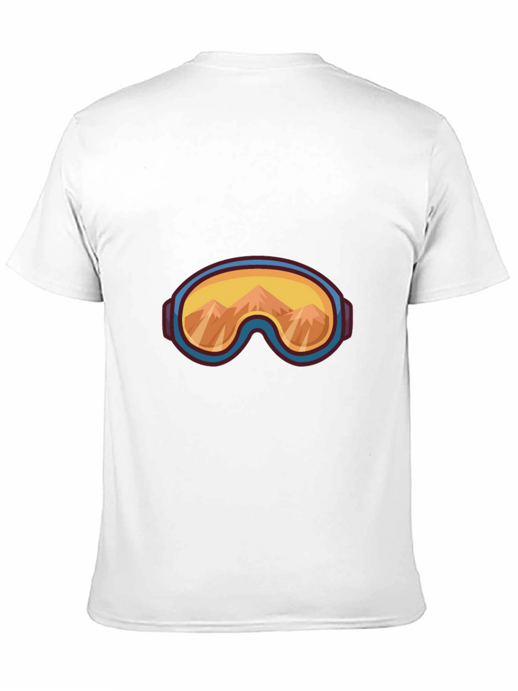 Cool Mountain Goggles Graphic Tee - Black