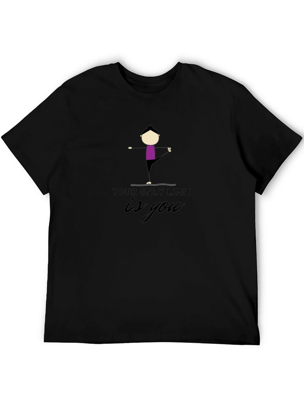 Yoga Limit T-Shirt - Black