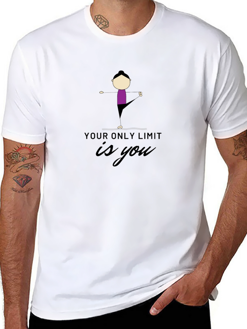 Yoga Limit T-Shirt - Black