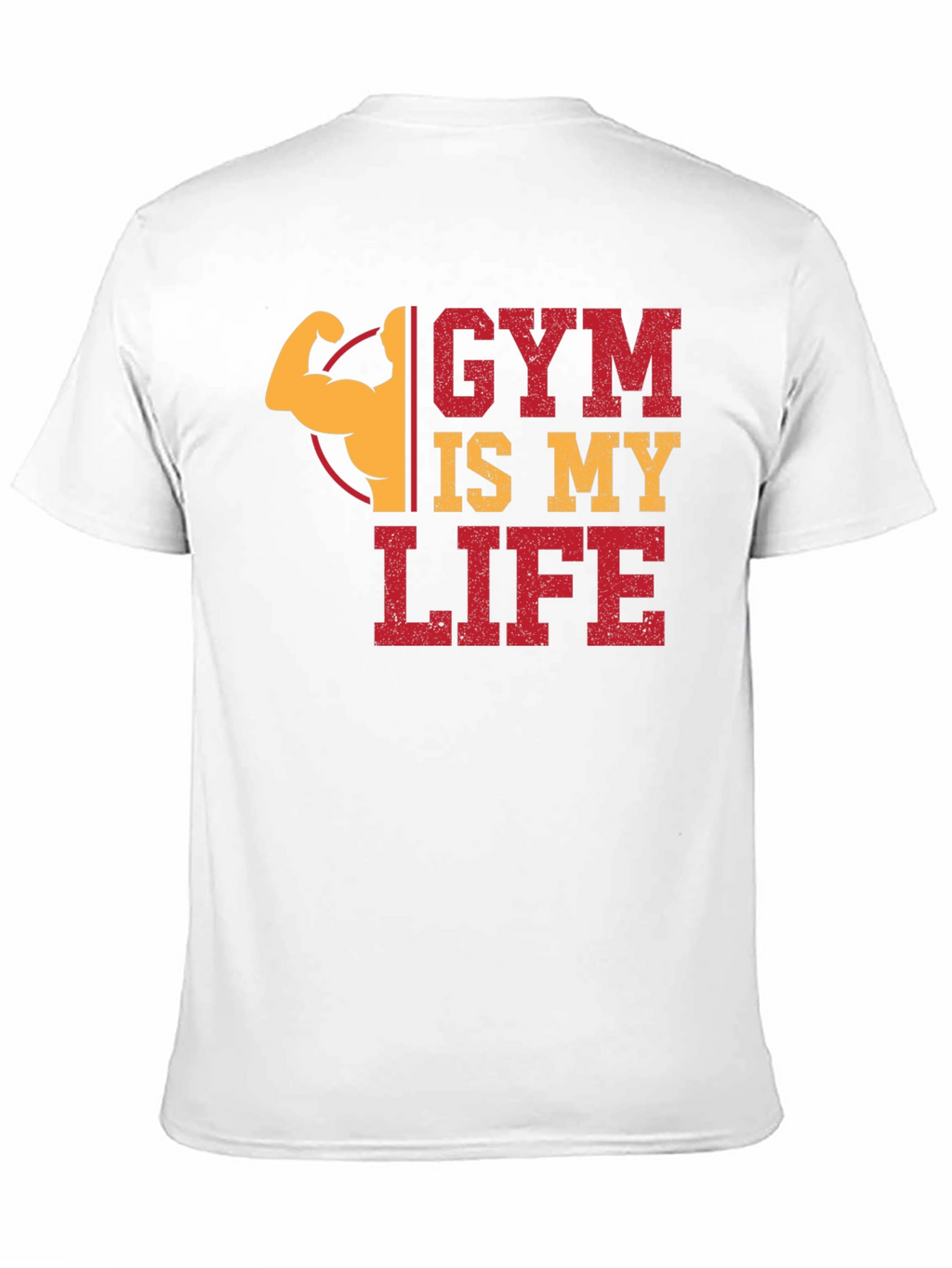 Gym Is My Life Graphic T-Shirt