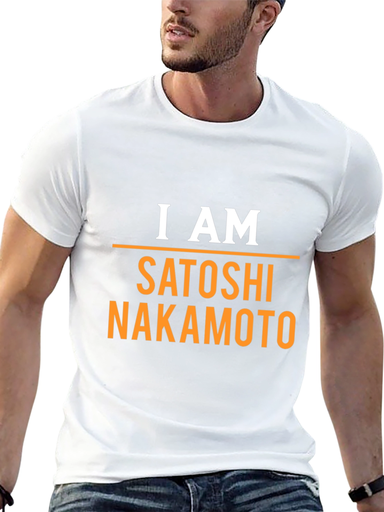 I Am Satoshi Nakamoto T-Shirt Bitcoin Crypto