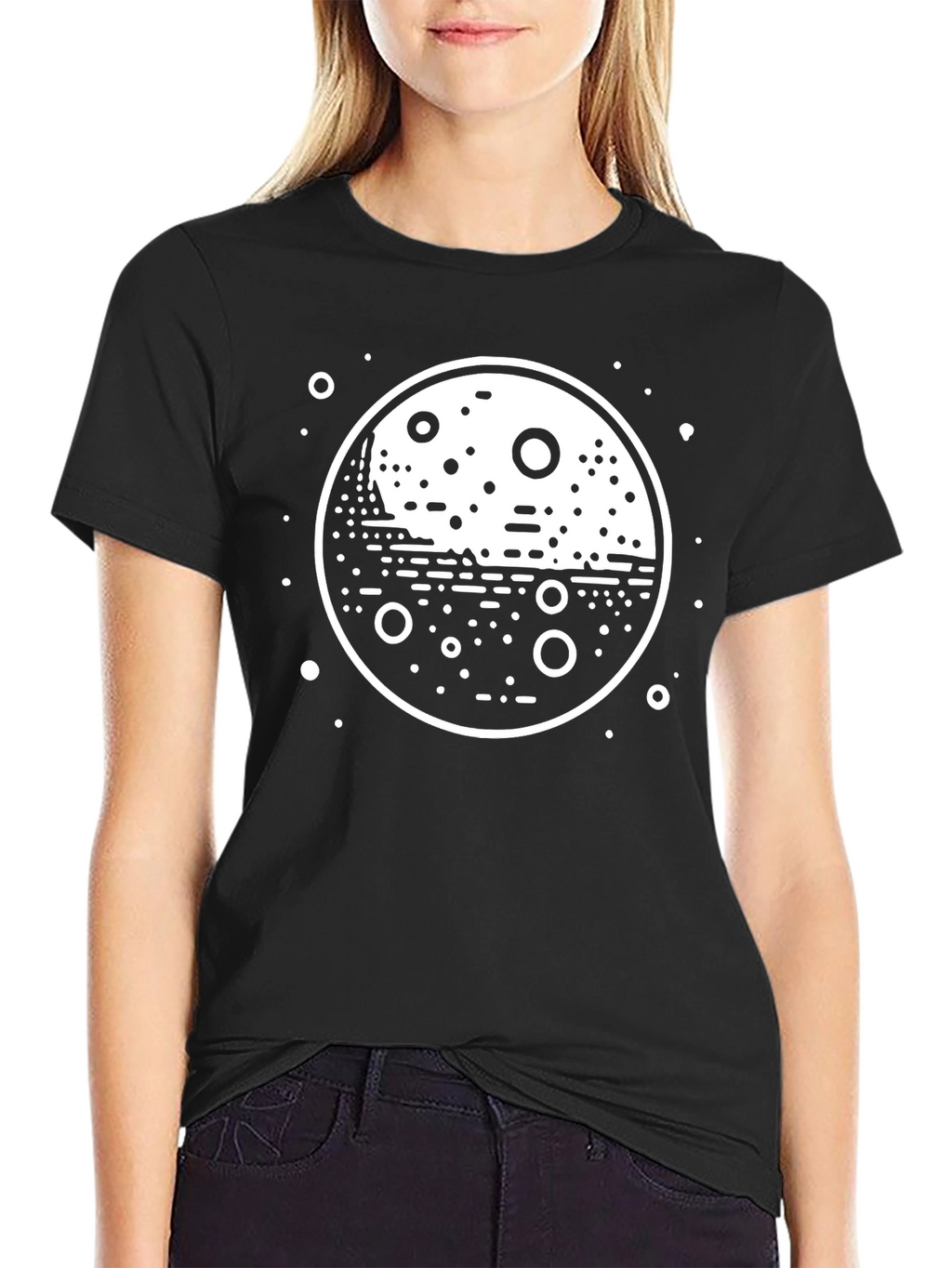 Black Moon Graphic T-Shirt
