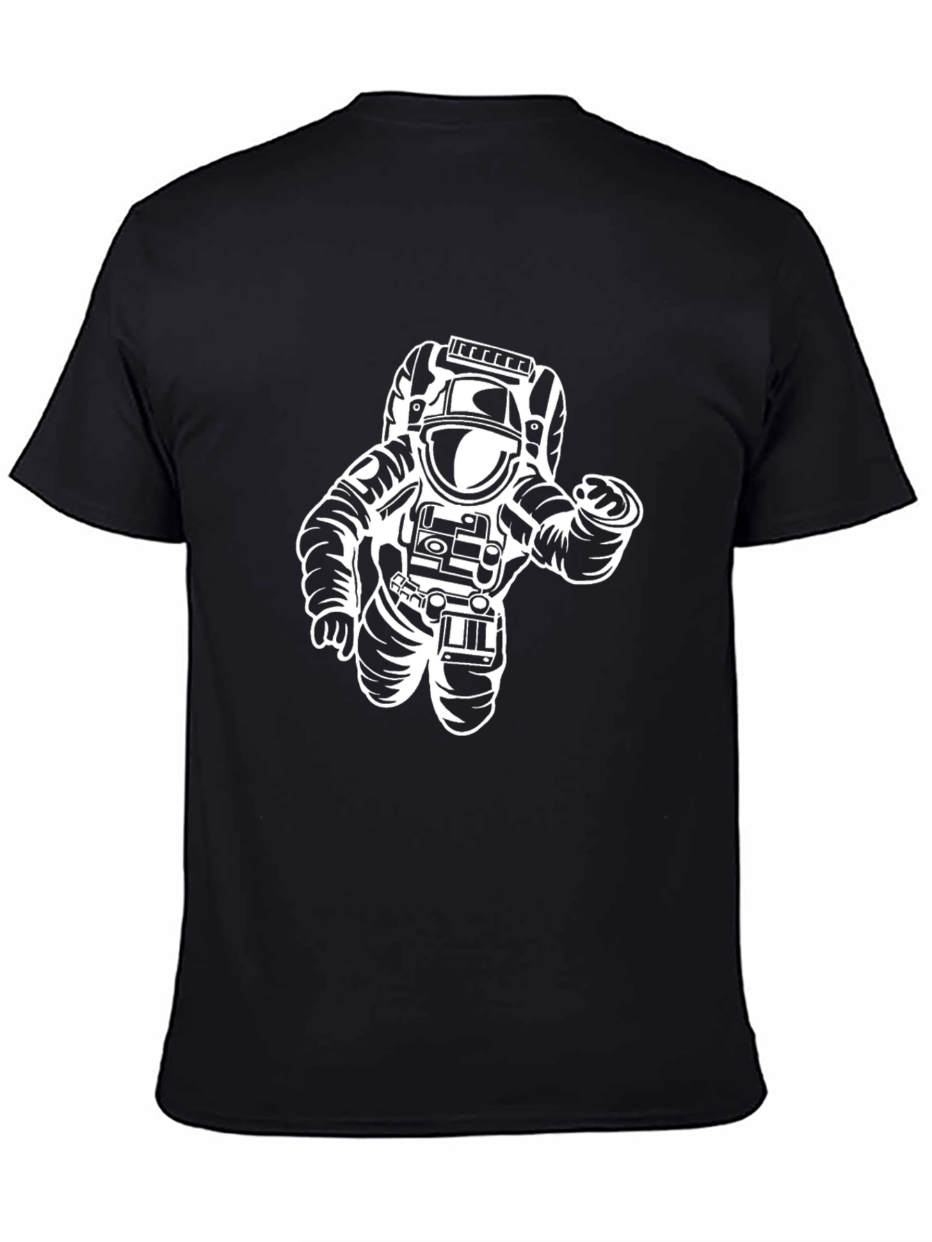 Astronaut Graphic Black T-Shirt