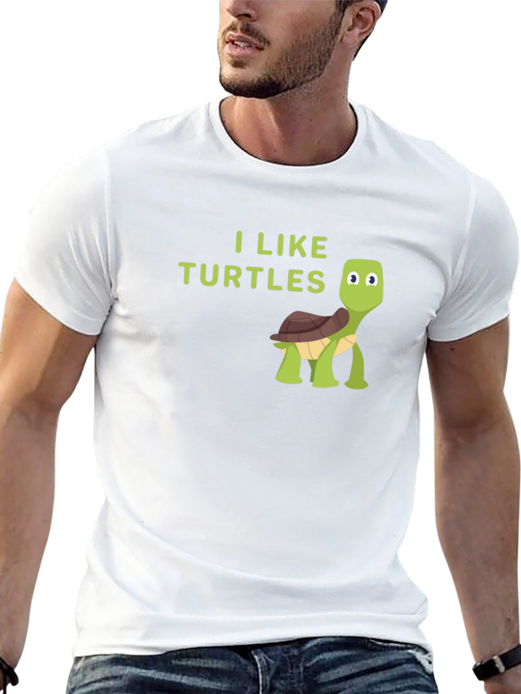 I Like Turtles Graphic T-Shirt