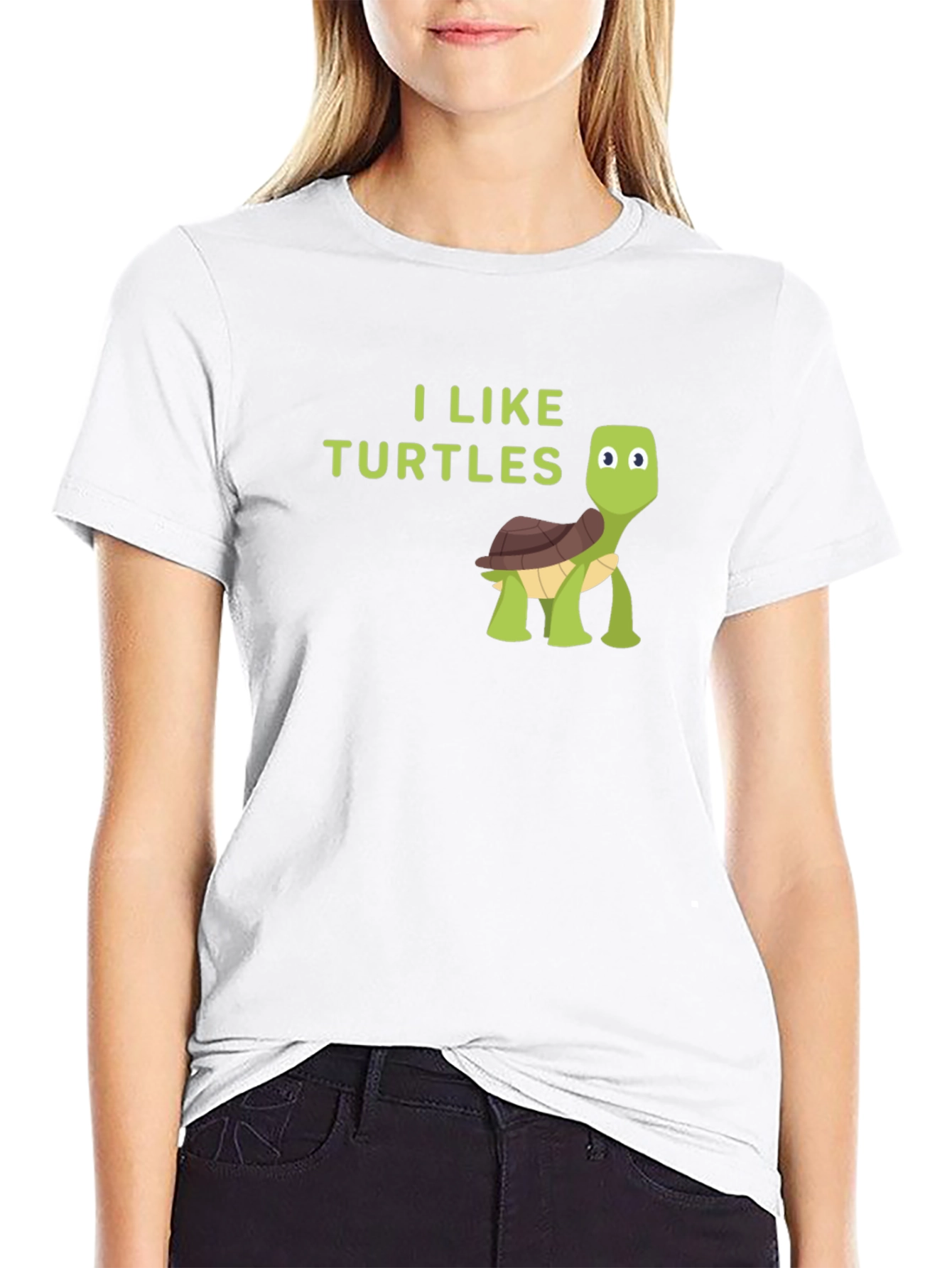 I Like Turtles Graphic T-Shirt