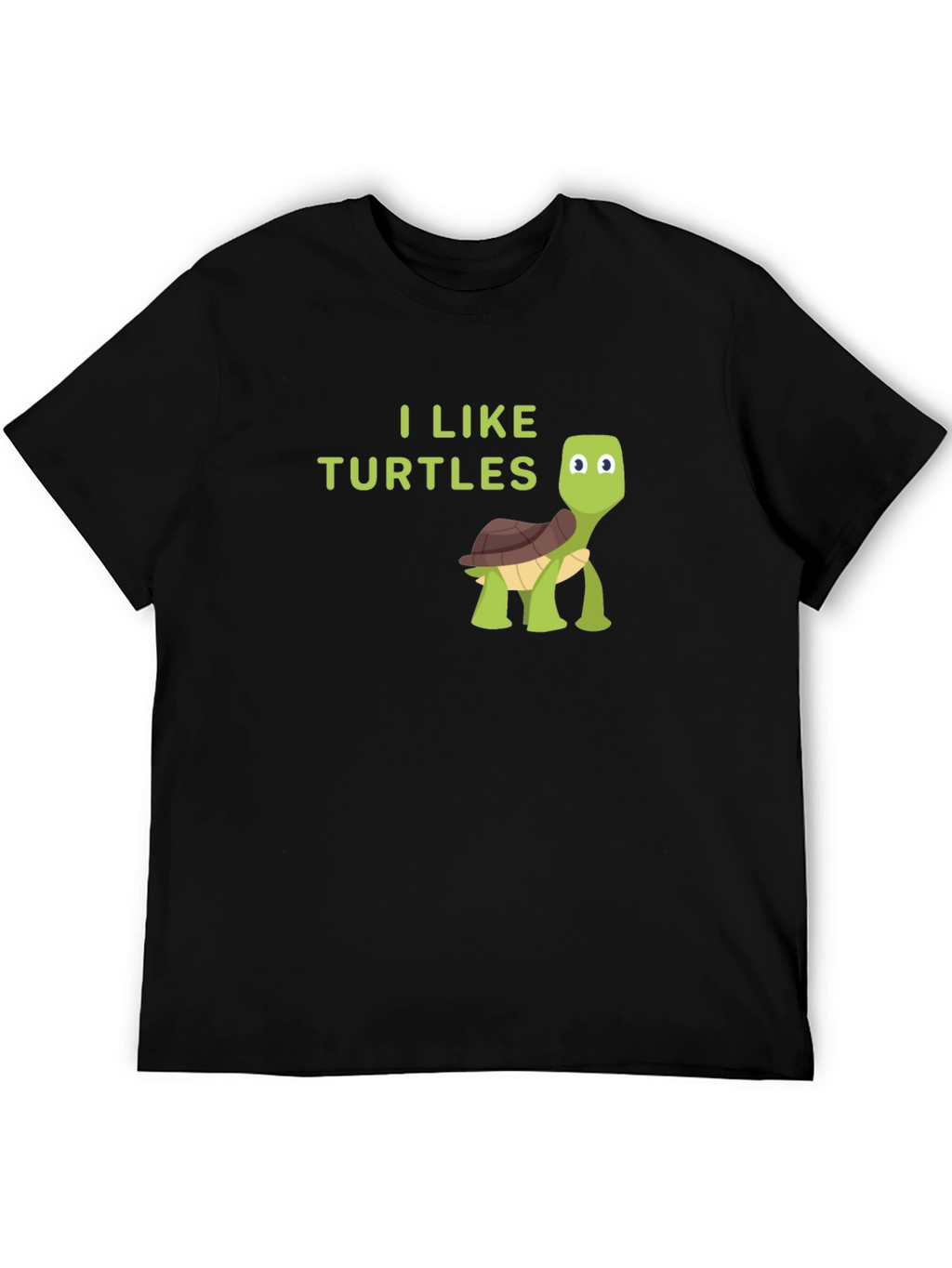 I Like Turtles Graphic T-Shirt
