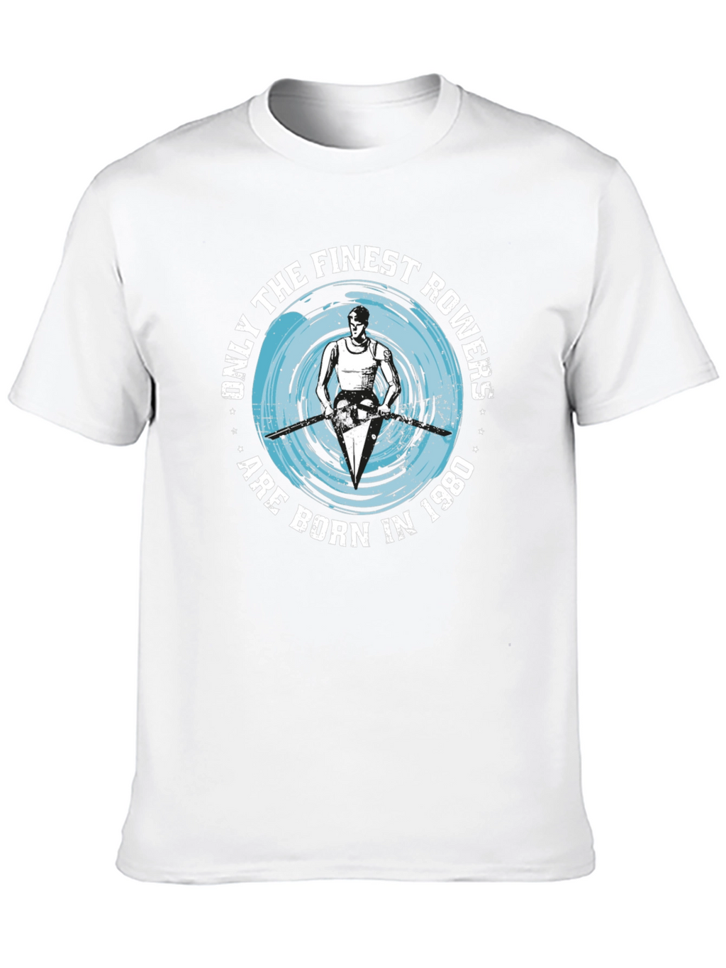 Finest Rowers Born in 1980 Graphic T-Shirt