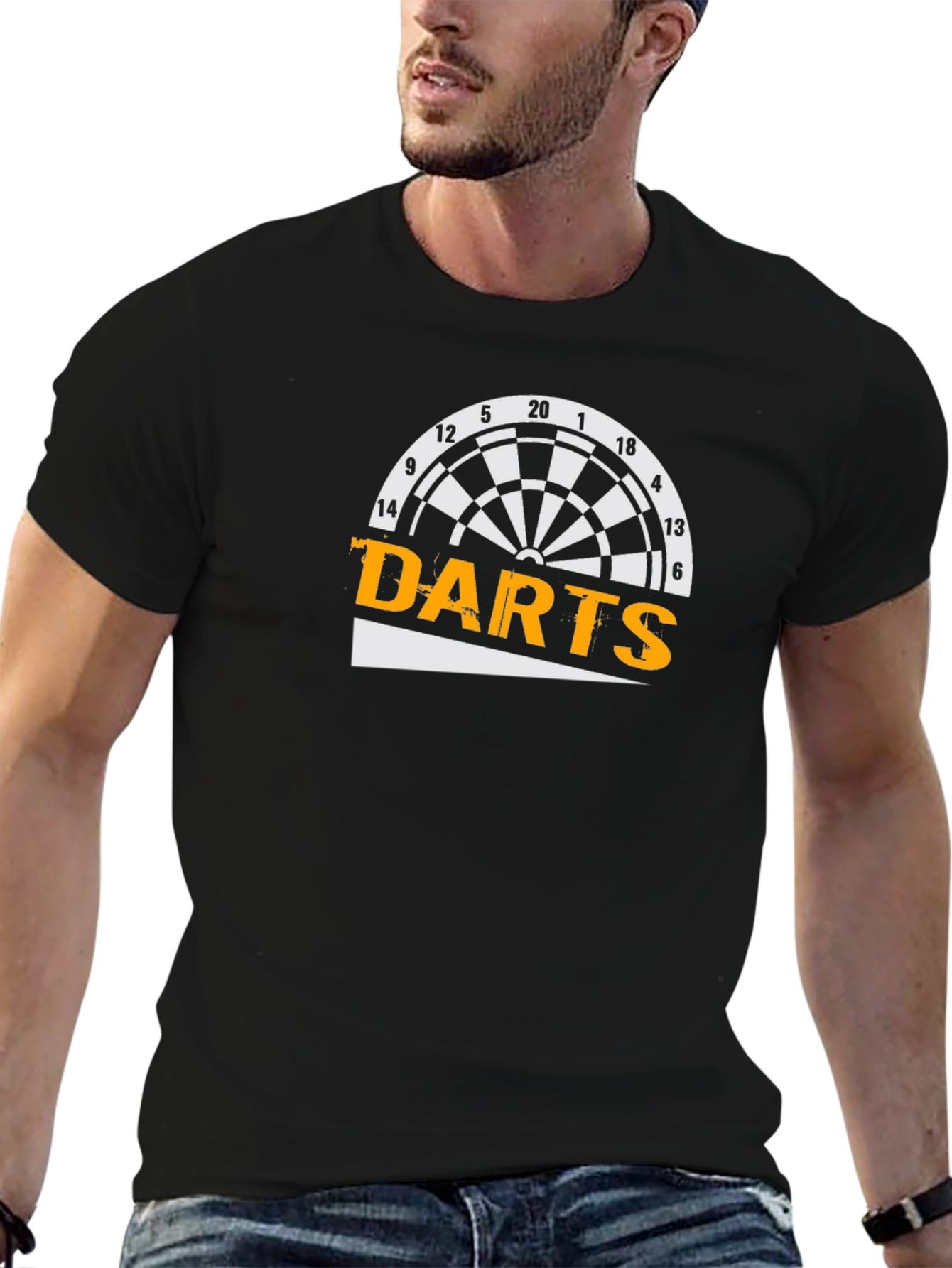 Darts T-Shirt - Black