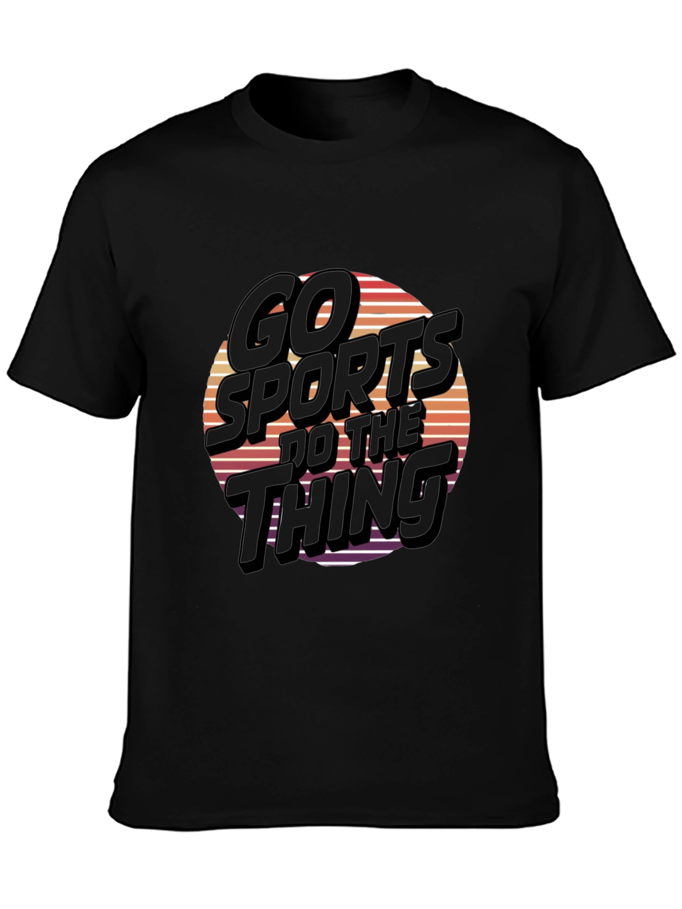 Go Sports Do The Thing T-Shirt Graphic Novelty Tee