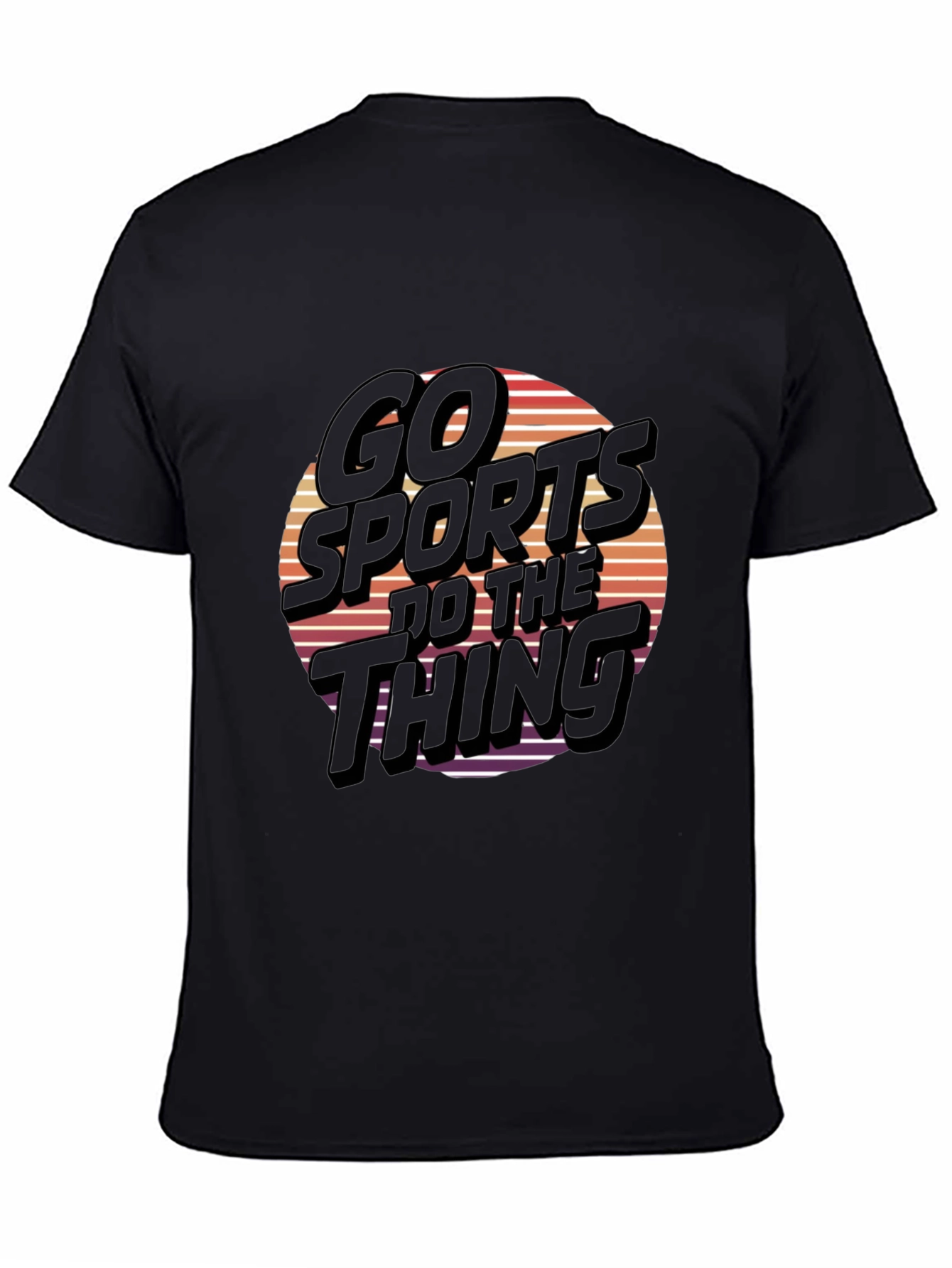 Go Sports Do The Thing T-Shirt Graphic Novelty Tee
