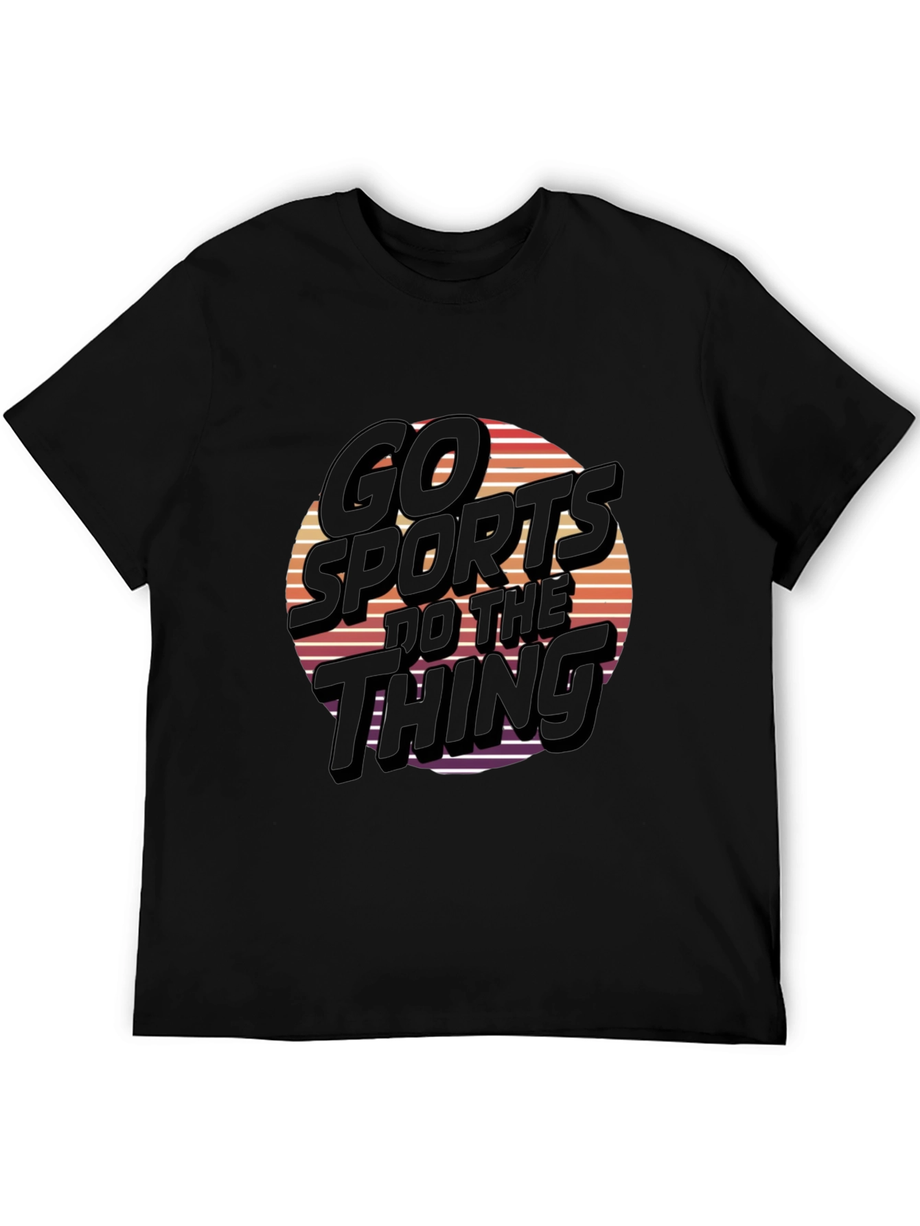 Go Sports Do The Thing T-Shirt Graphic Novelty Tee