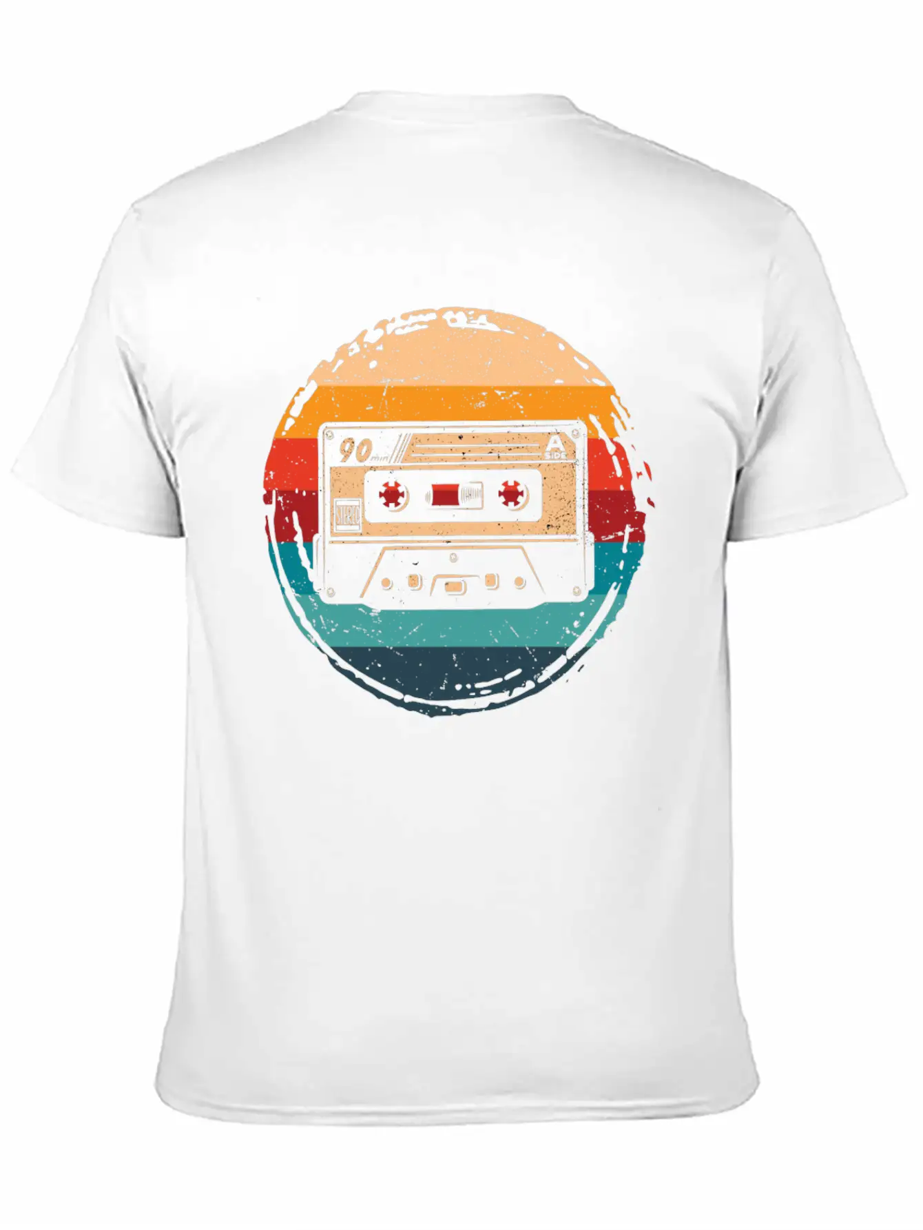 80's Cassette Tape 1990s Pencil Winding Cassette Timeless Short Sleeve Tee – Comfy And Minimalist Design