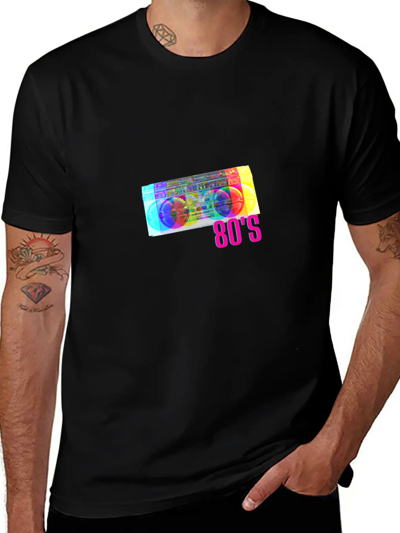 80'S Modern Fit Casual T-Shirt – Clean And Versatile Design