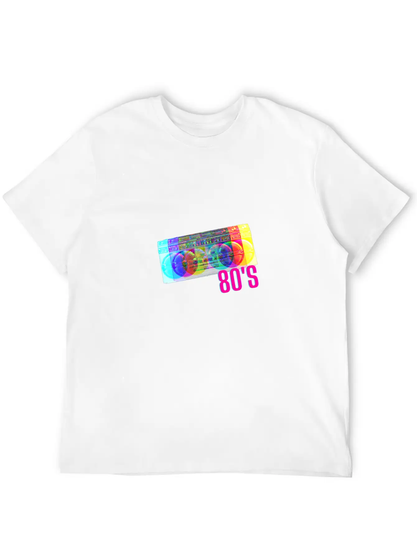 80'S Modern Fit Casual T-Shirt – Clean And Versatile Design