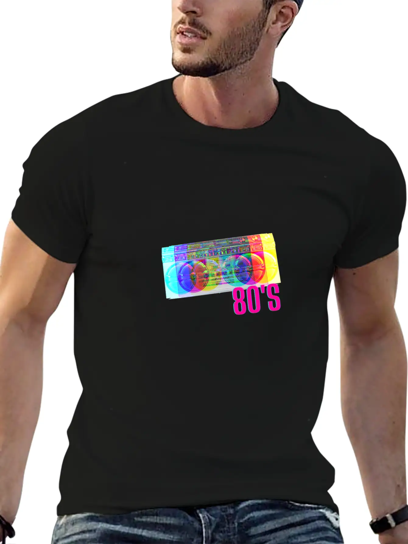 80'S Modern Fit Casual T-Shirt – Clean And Versatile Design