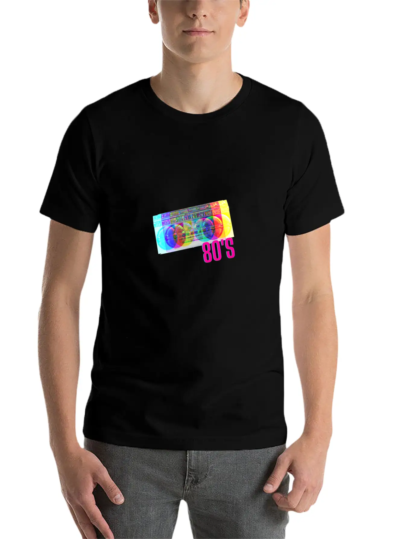 80'S Modern Fit Casual T-Shirt – Clean And Versatile Design