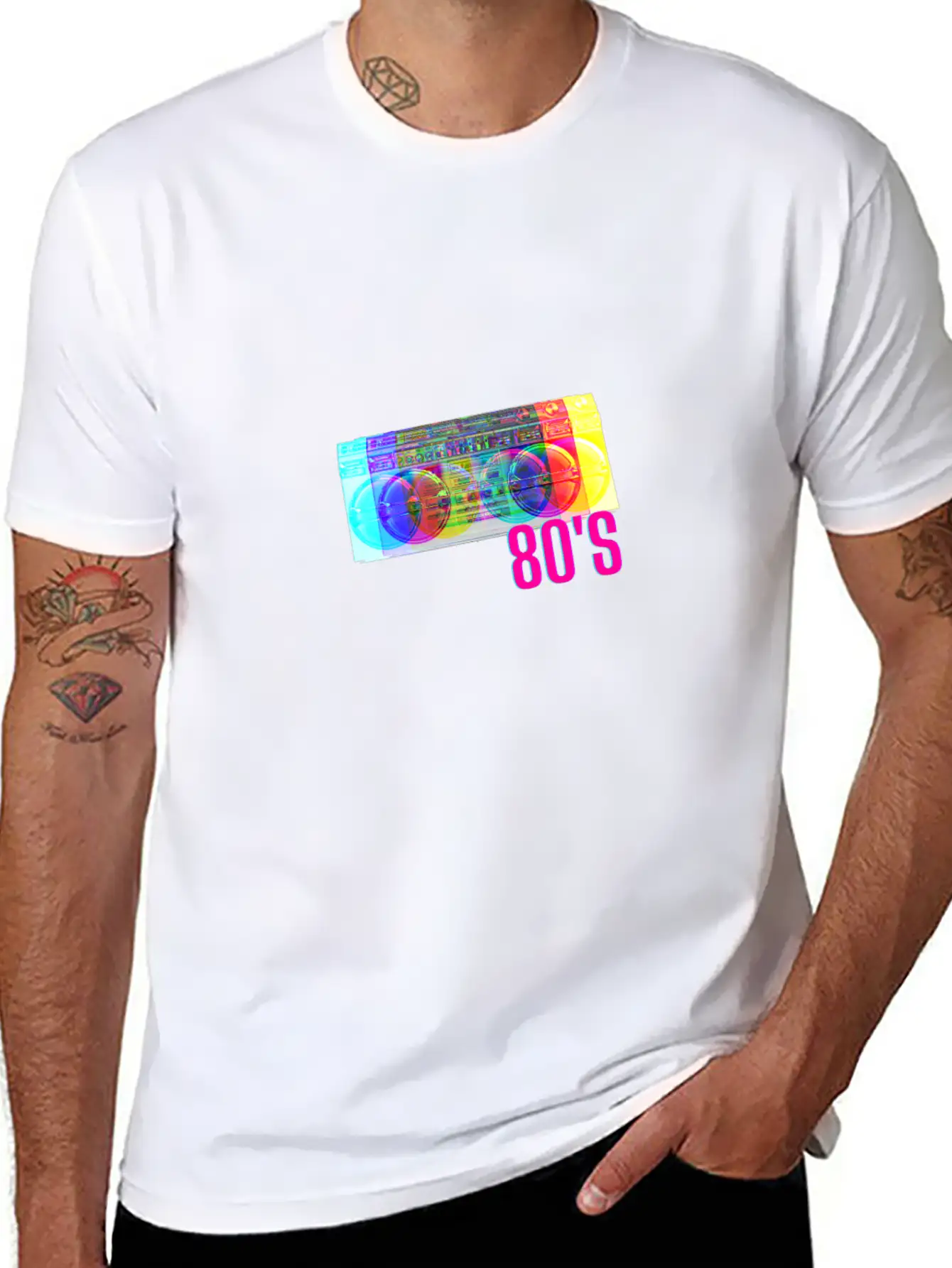 80'S Modern Fit Casual T-Shirt – Clean And Versatile Design