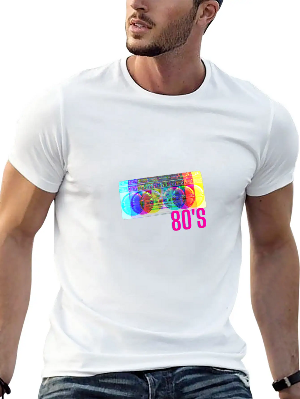 80'S Modern Fit Casual T-Shirt – Clean And Versatile Design