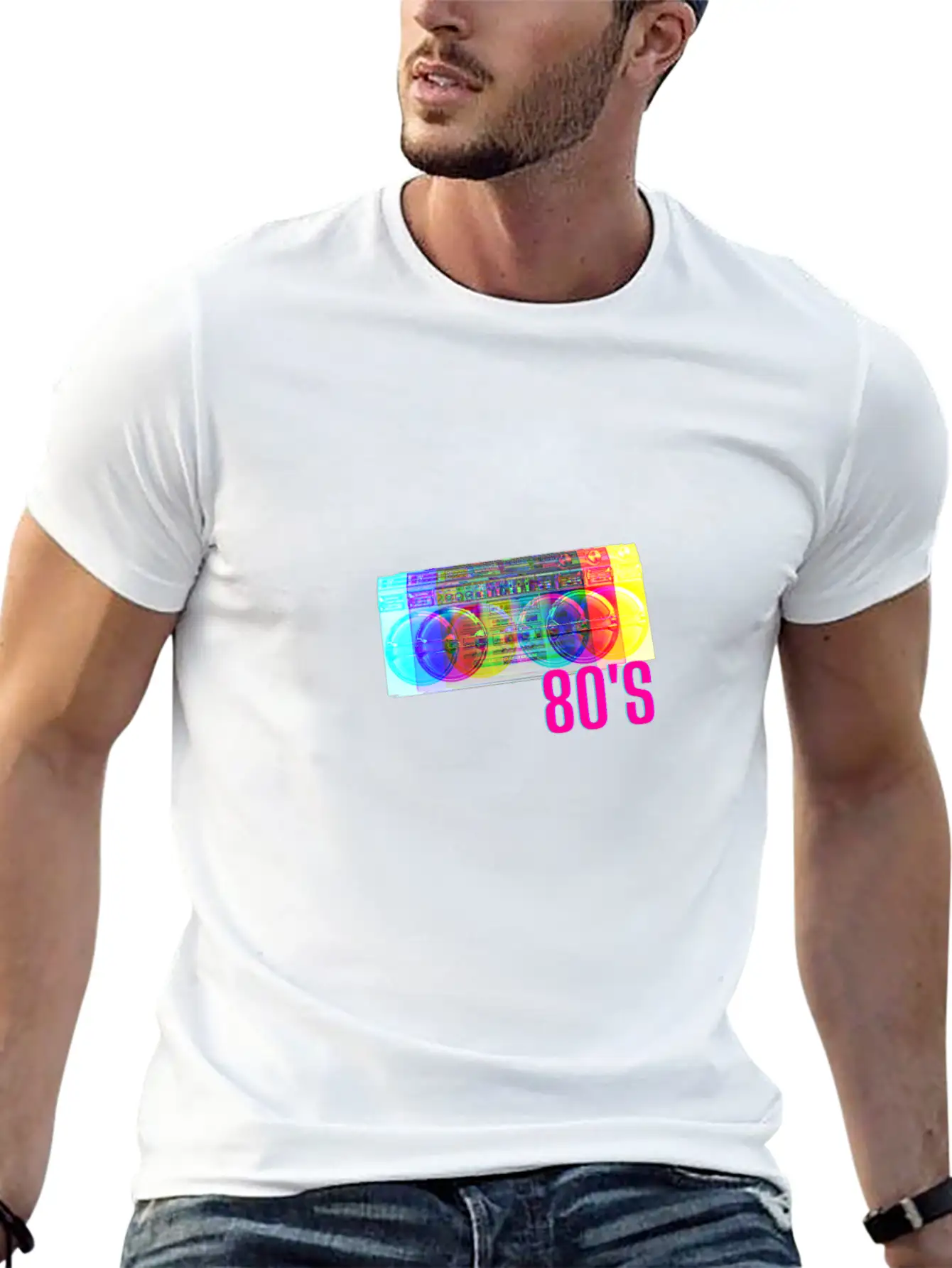 80'S Modern Fit Casual T-Shirt – Clean And Versatile Design