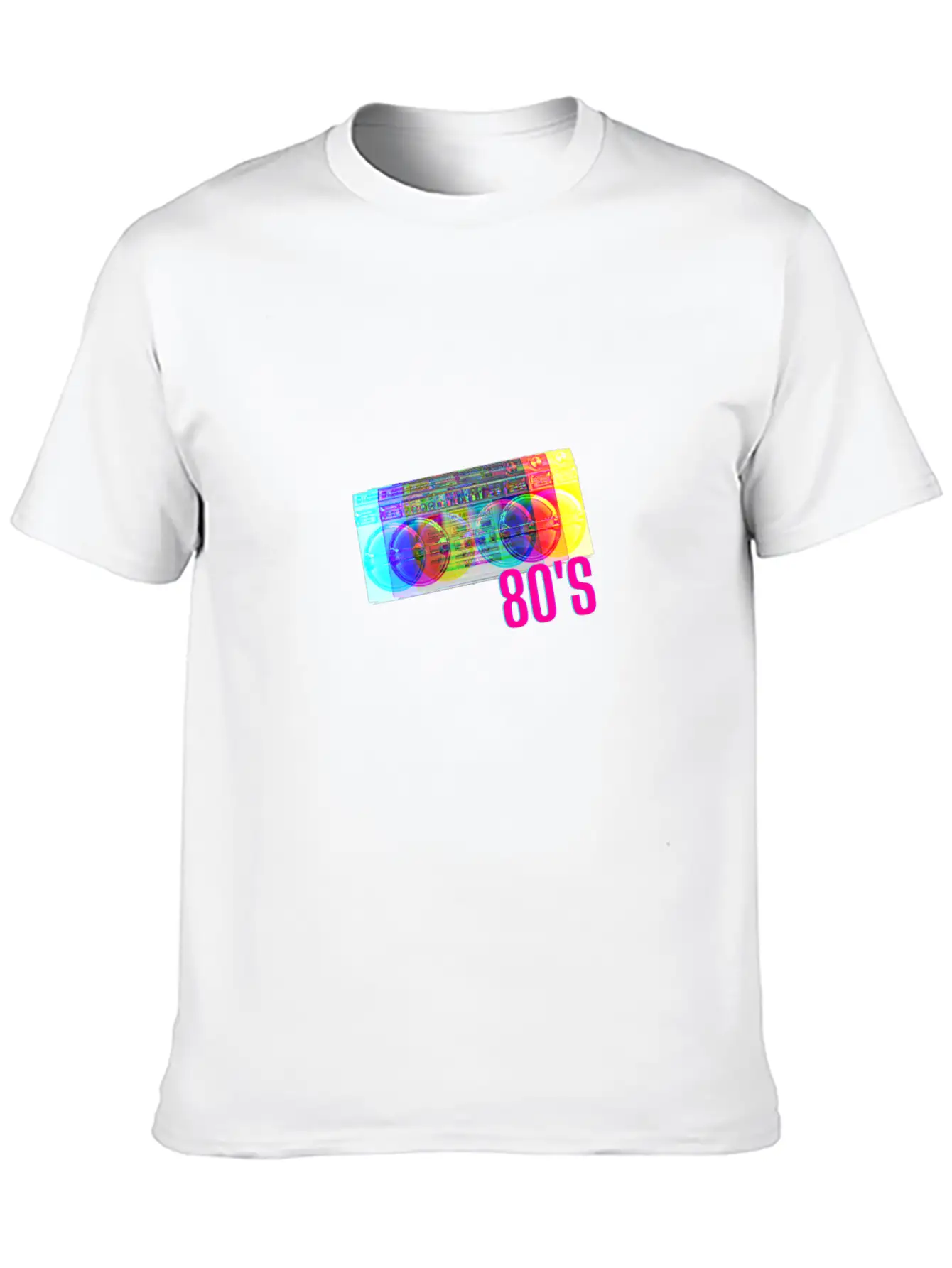 80'S Modern Fit Casual T-Shirt – Clean And Versatile Design