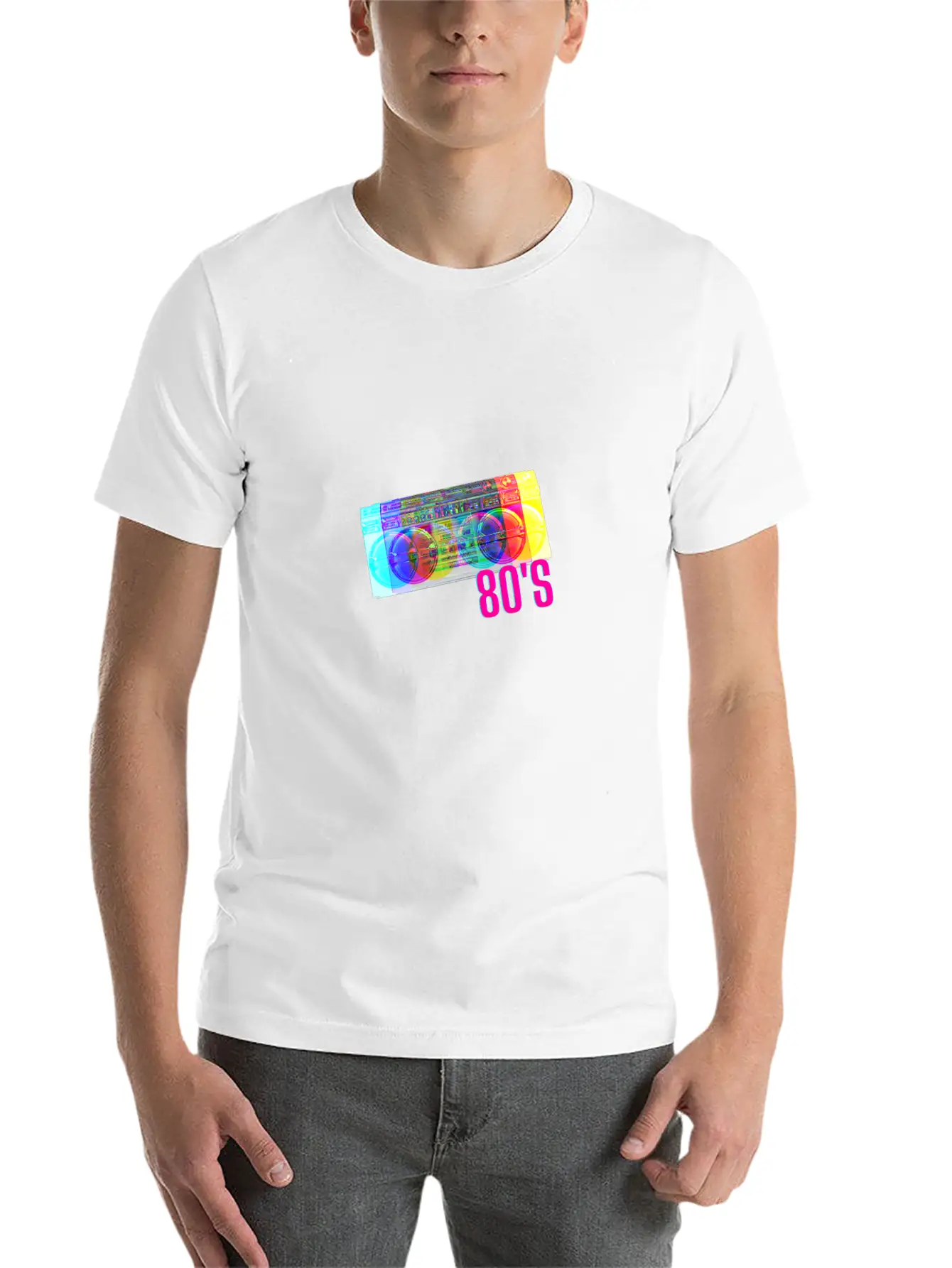 80'S Modern Fit Casual T-Shirt – Clean And Versatile Design