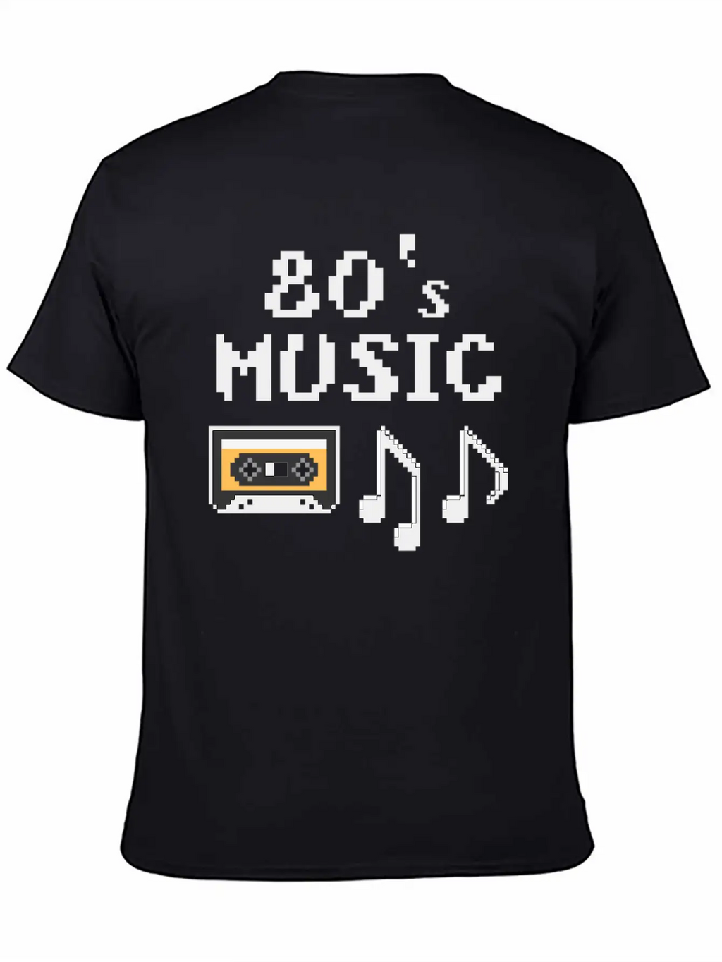 80s Music Breathable Soft Cotton T-Shirt – Timeless Casual Look