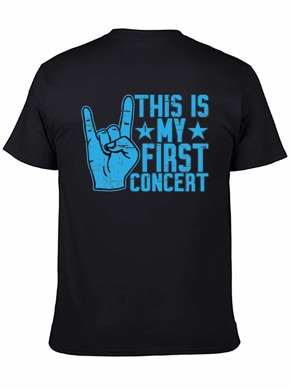 First Concert T-Shirt - Rock On Design