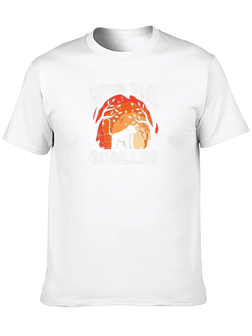 Save the Gorillas T-Shirt - Wildlife Conservation Tee