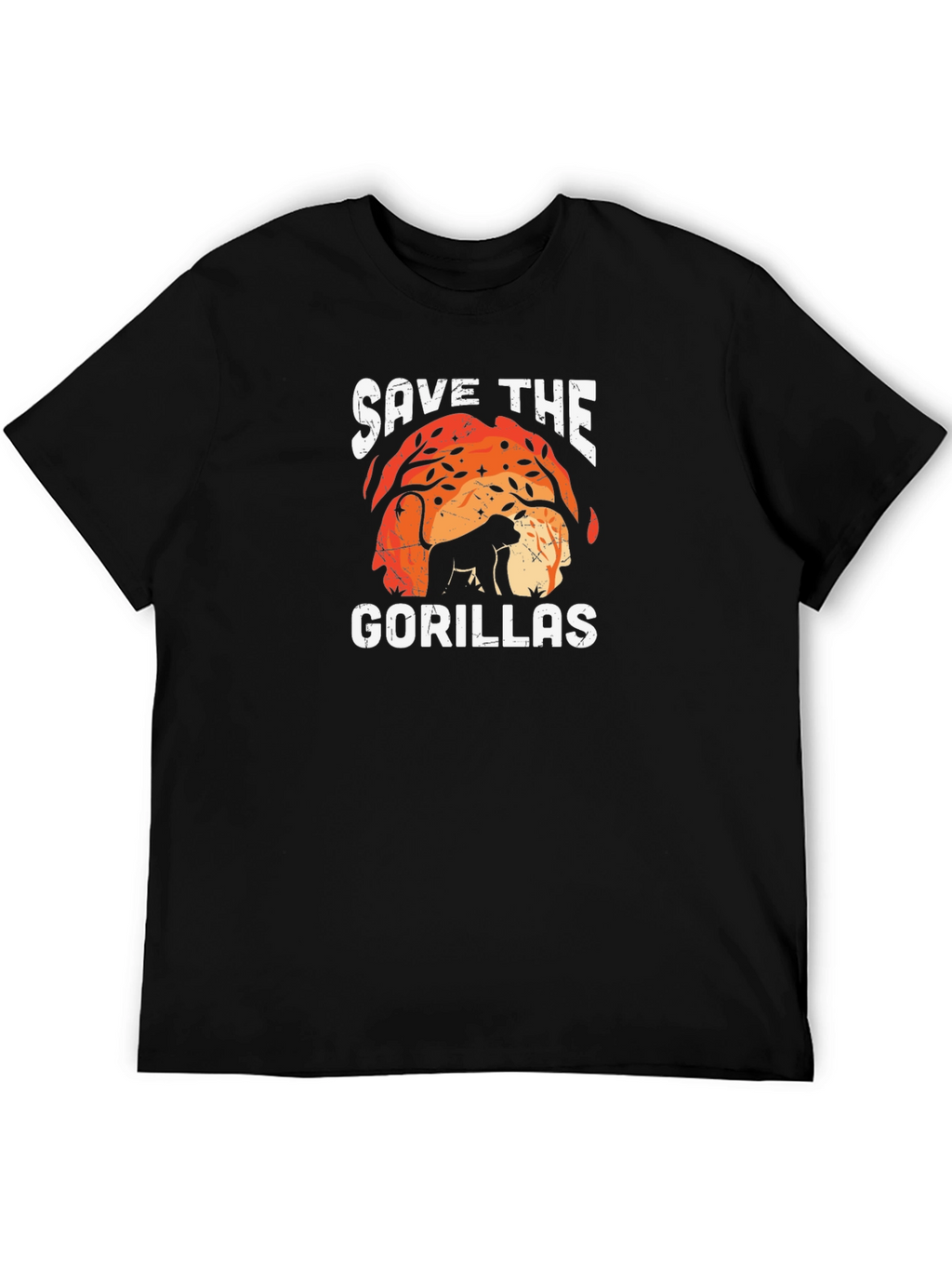 Save the Gorillas T-Shirt - Wildlife Conservation Tee