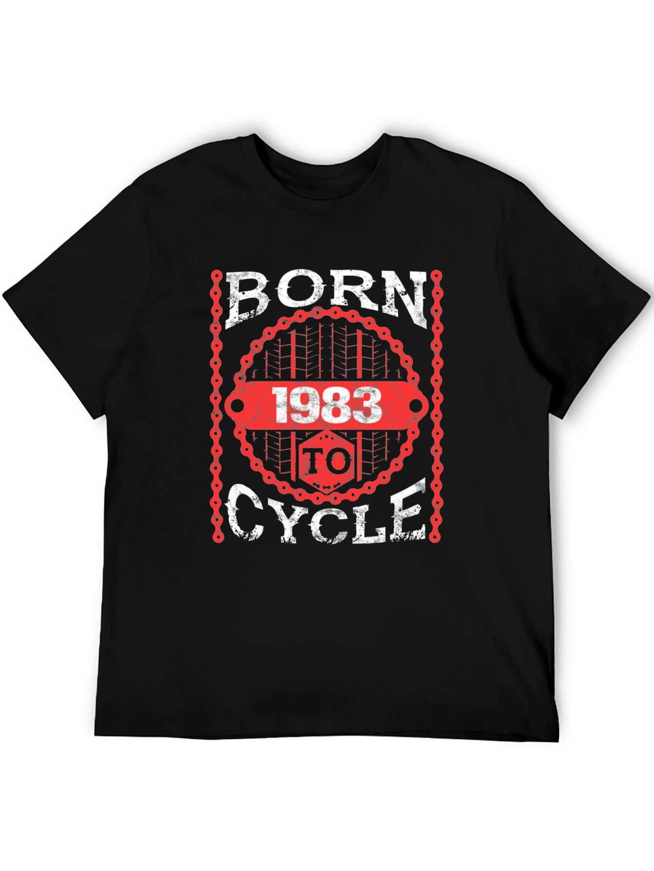 Born 1983 To Cycle T-Shirt