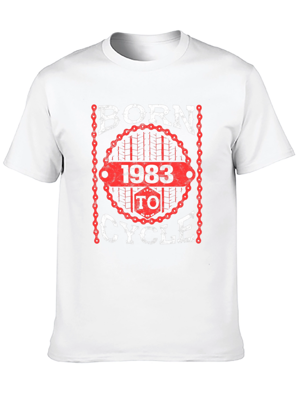 Born 1983 To Cycle T-Shirt