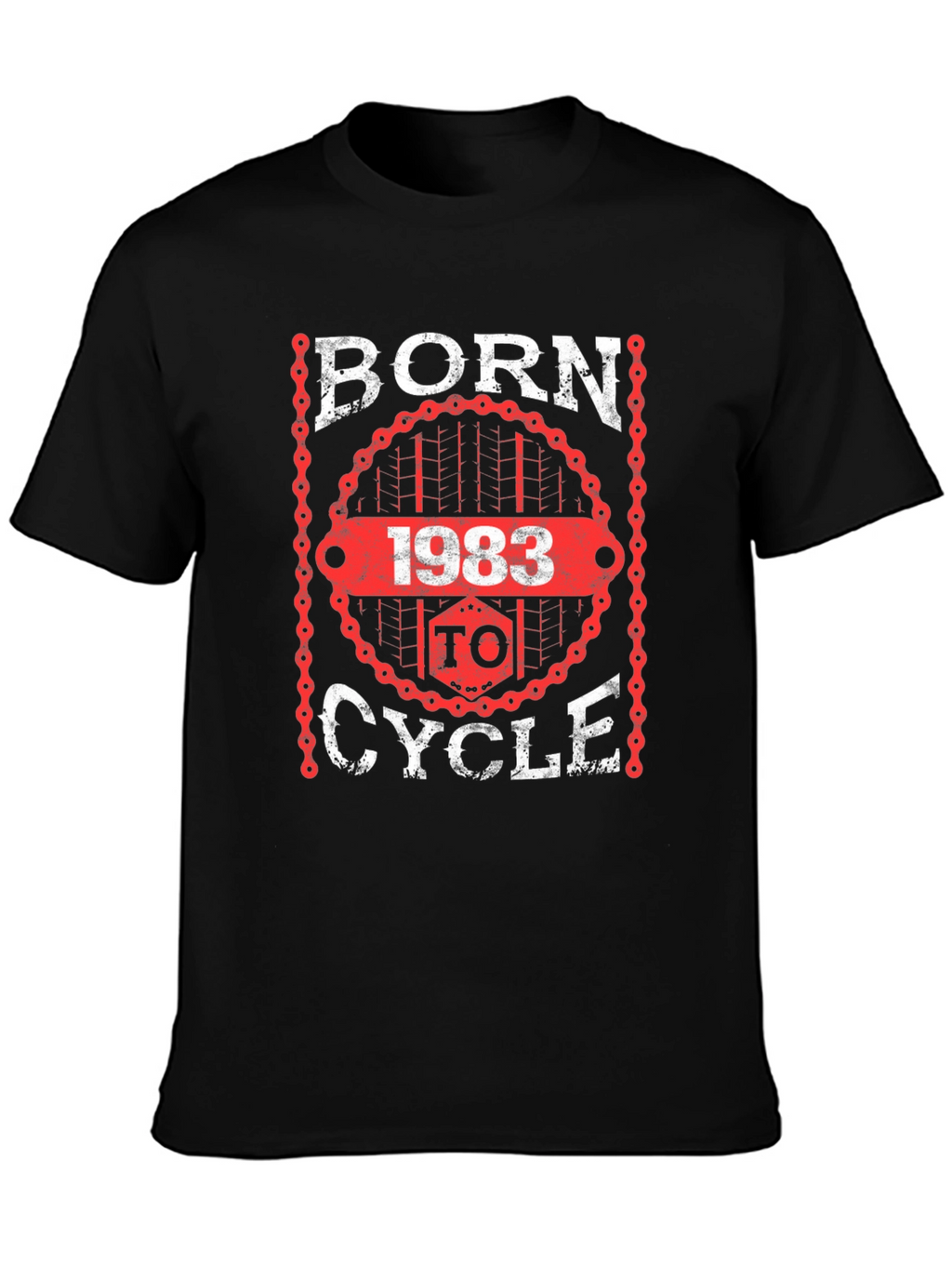 Born 1983 To Cycle T-Shirt