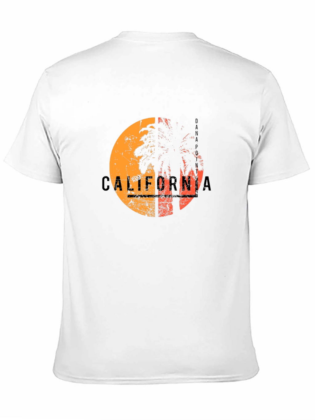 California Palm Graphic Tee - Black