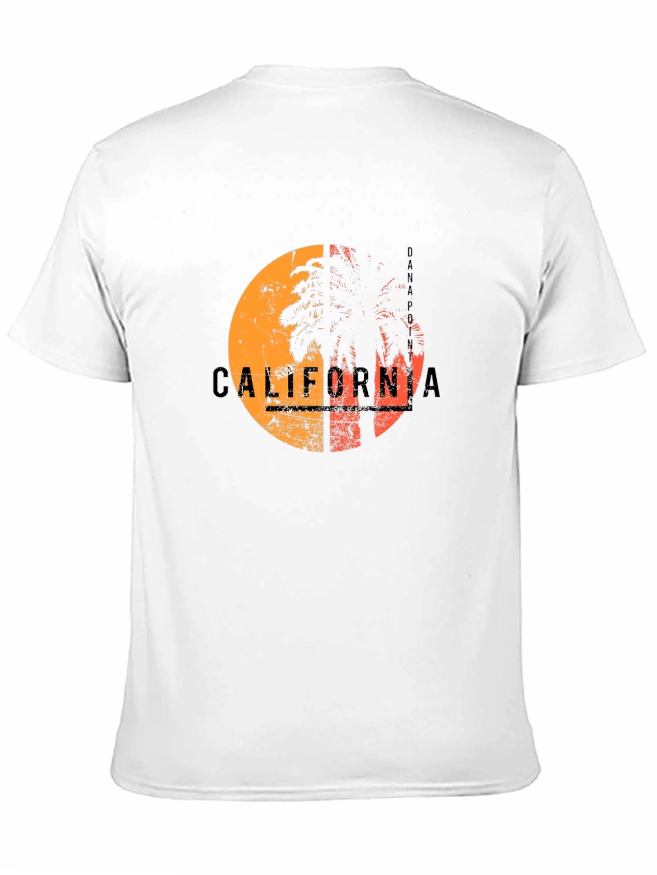 California Palm Graphic Tee - Black