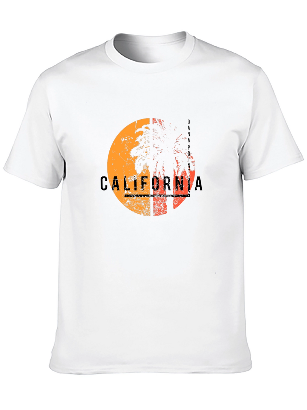 California Palm Graphic Tee - Black