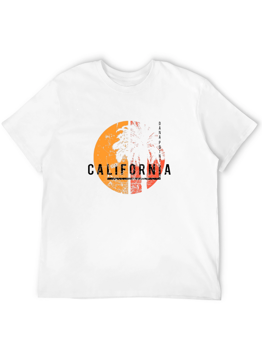 California Palm Graphic Tee - Black