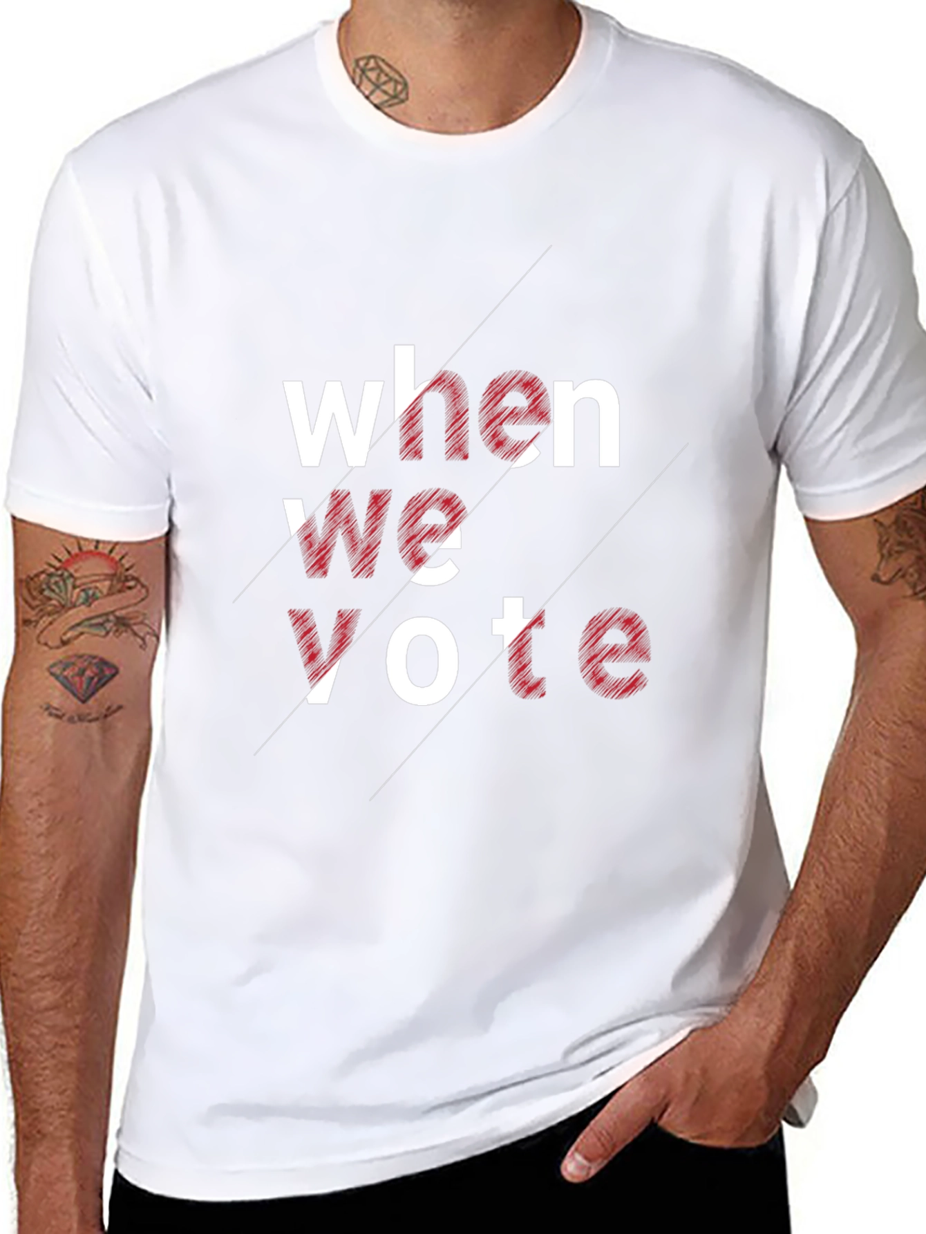 When We Vote Graphic Tee - Unisex