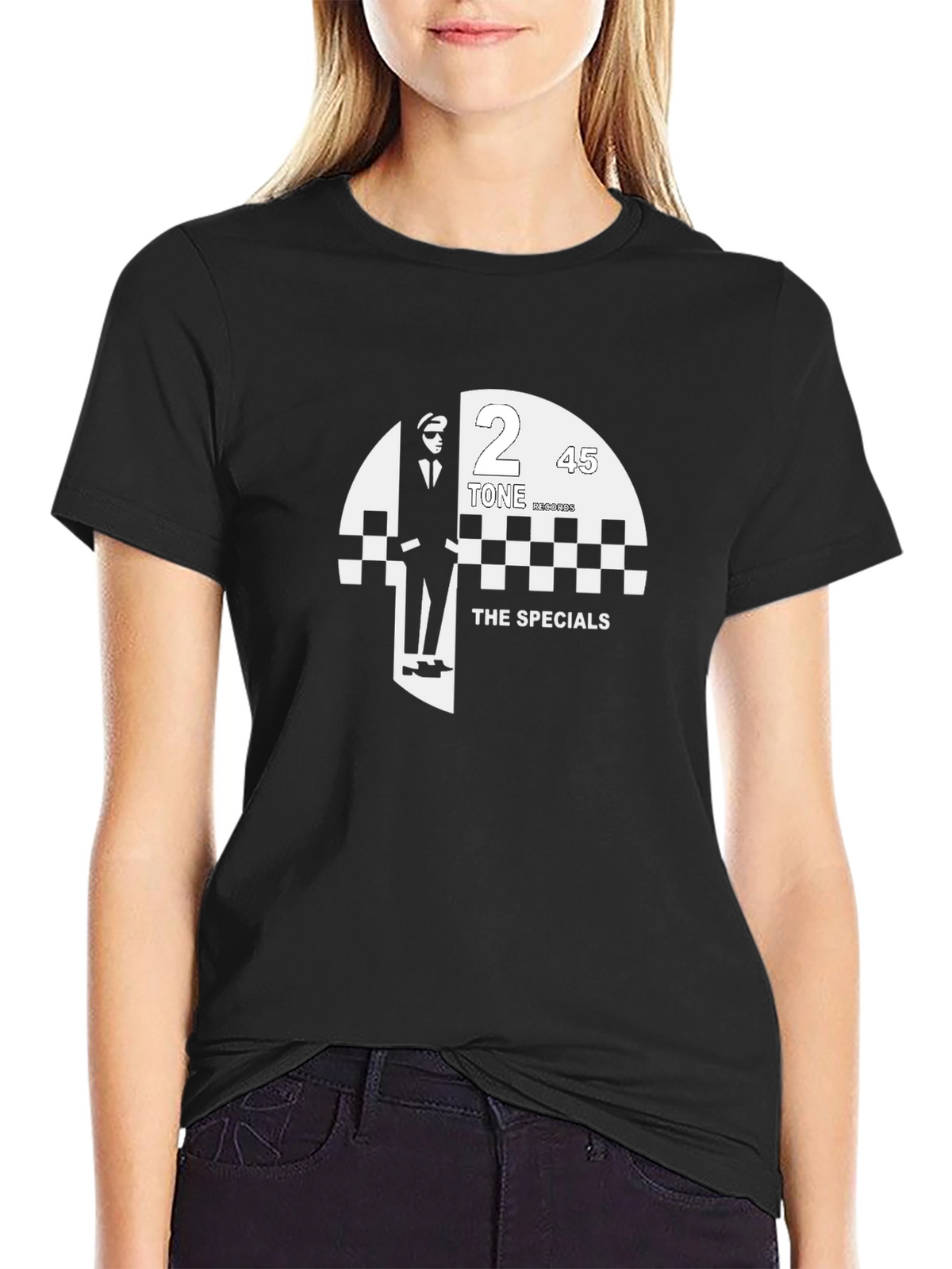 The Specials 2 Tone Records Black T-Shirt