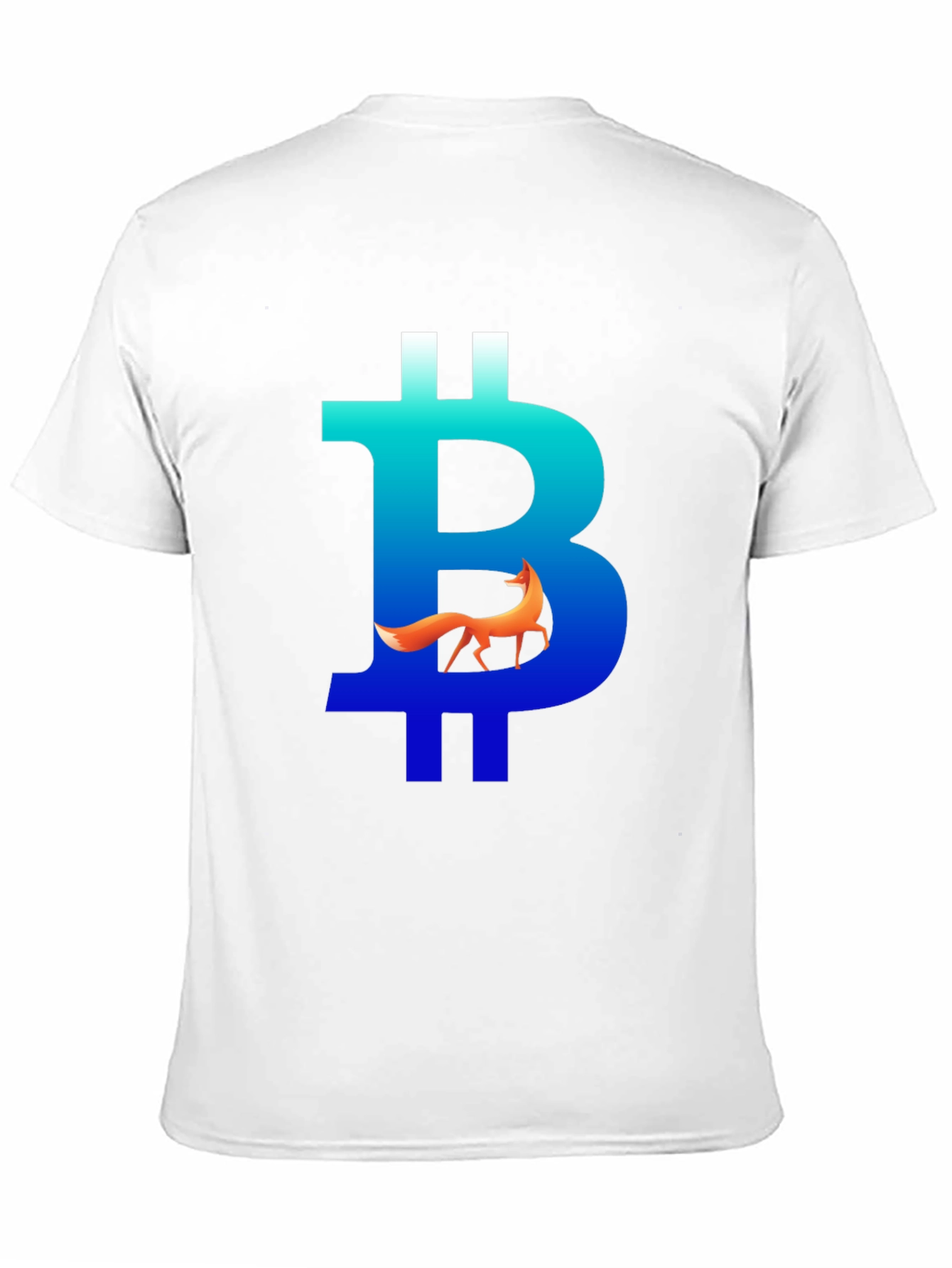 Bitcoin Fox Graphic Tee - Crypto Style