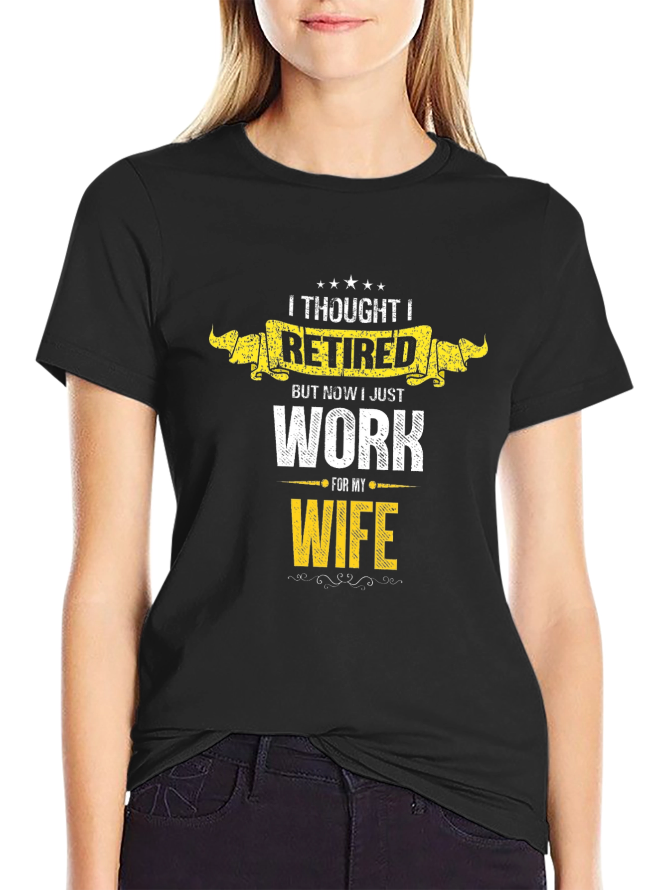 Retired? Funny Mens T-Shirt