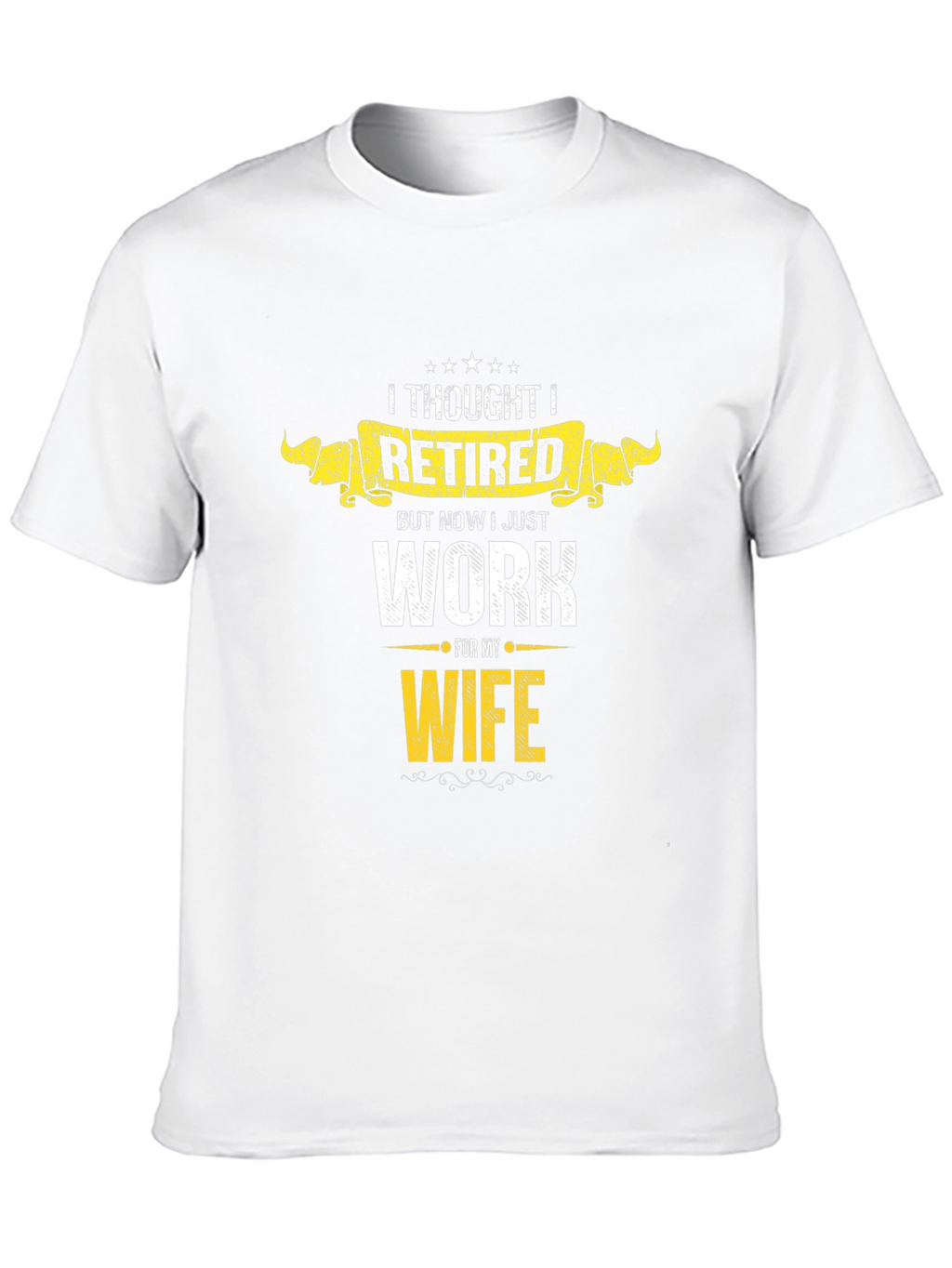Retired? Funny Mens T-Shirt