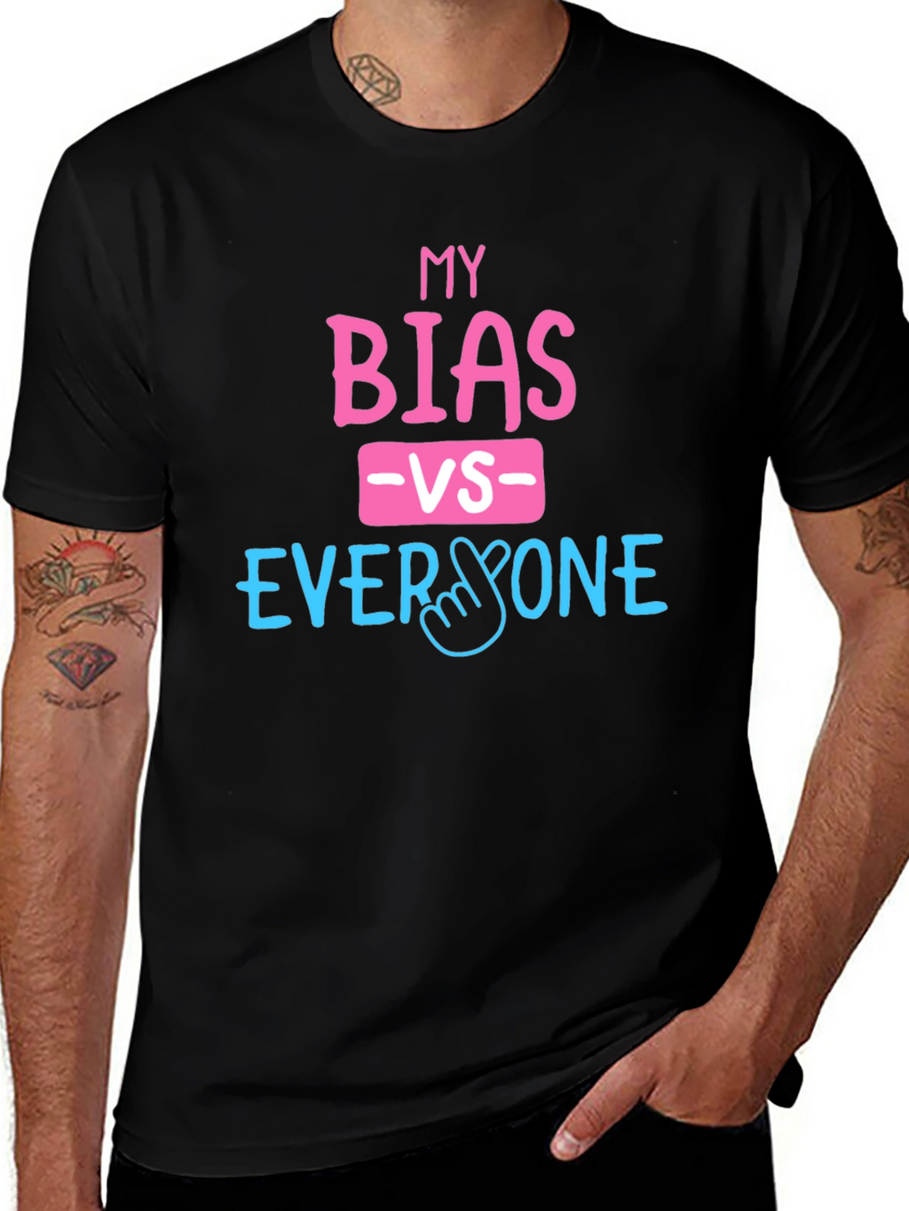 My Bias vs Everyone Graphic Tee