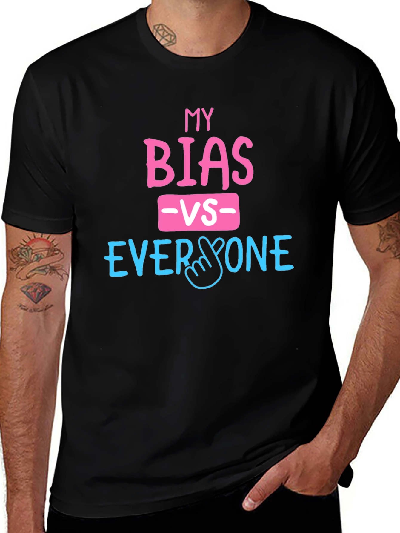 My Bias vs Everyone Graphic Tee