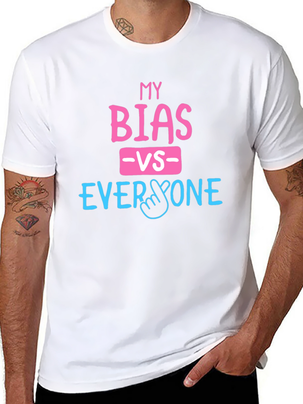 My Bias vs Everyone Graphic Tee