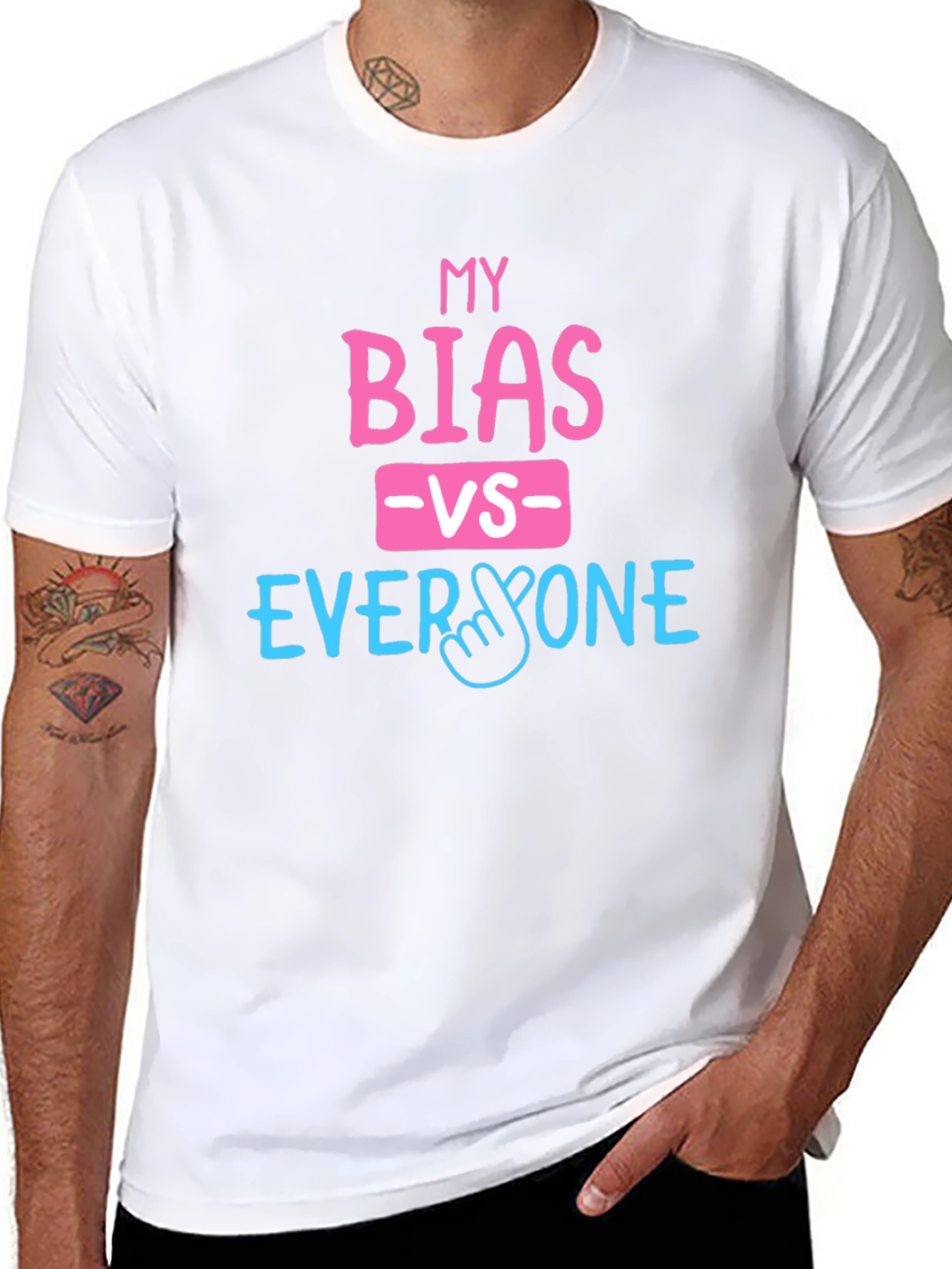 My Bias vs Everyone Graphic Tee