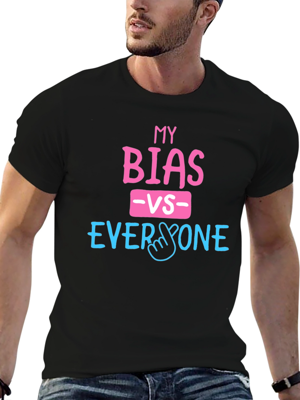 My Bias vs Everyone Graphic Tee