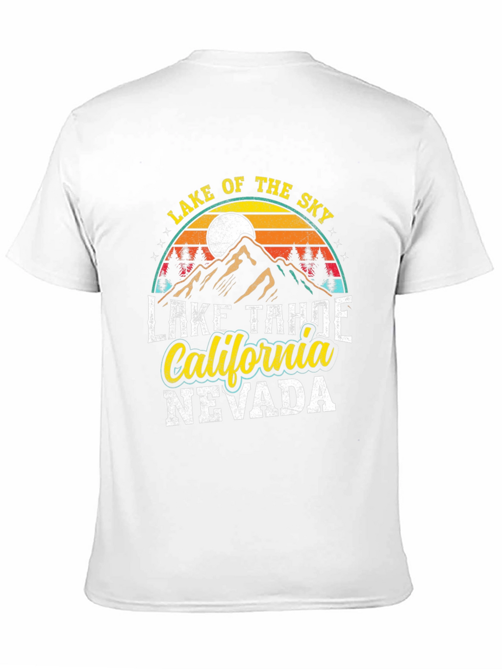 Lake Tahoe T-Shirt - California Nevada Graphic Tee