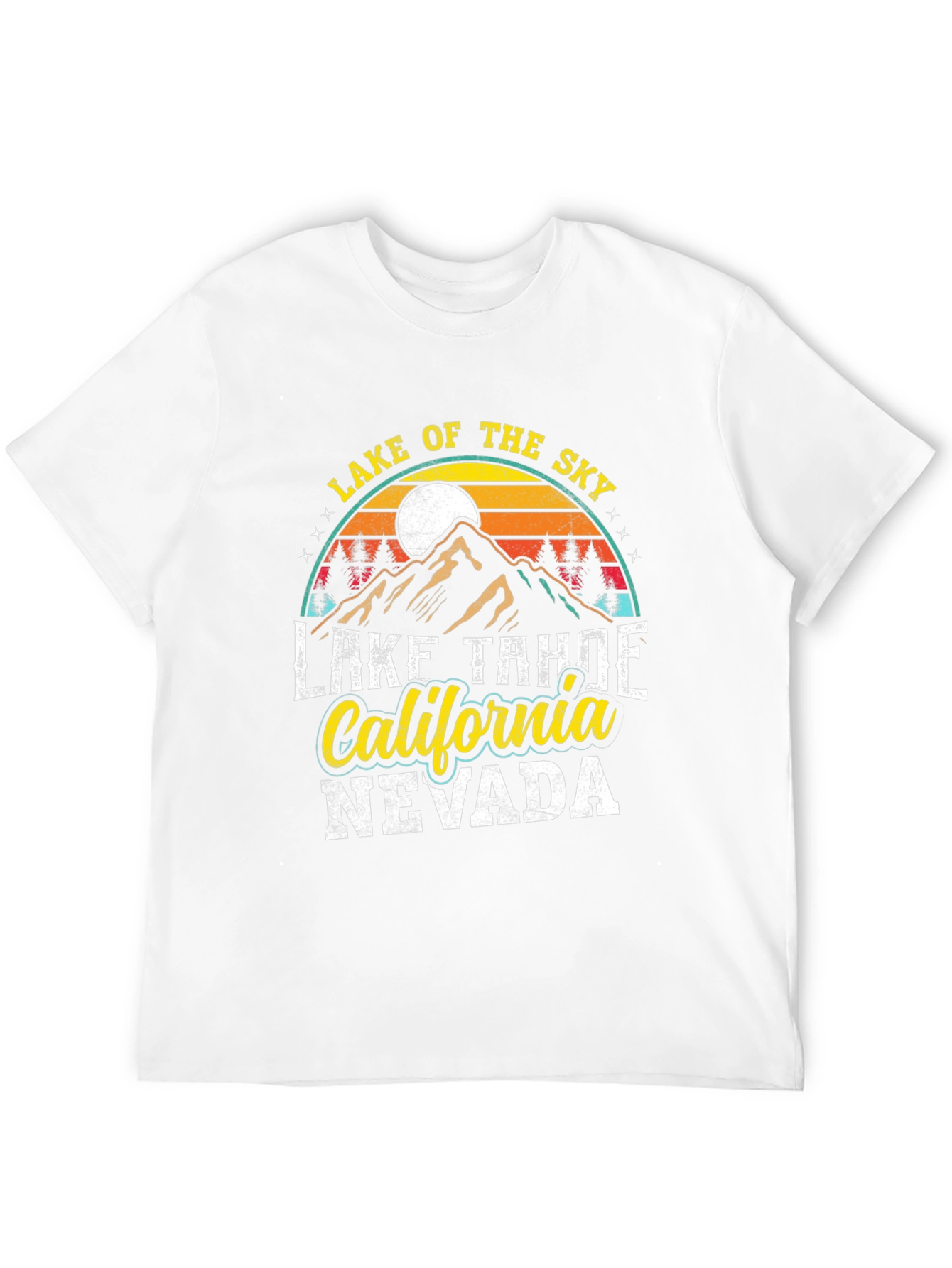 Lake Tahoe T-Shirt - California Nevada Graphic Tee